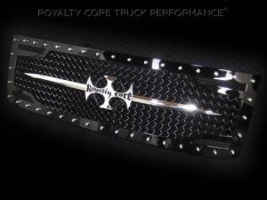 Royalty Core - Royalty Core 14253 GMC Sierra 1500, Denali, & All Terrain 2014-2015 RC2 Grille with Sword Assembly - Image 2