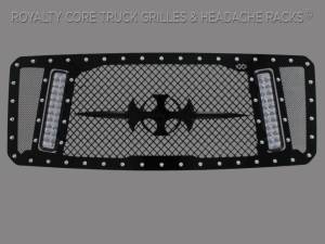 Royalty Core 14319 Ford Super Duty 2011-2016 RCX Explosive Dual LED Grille