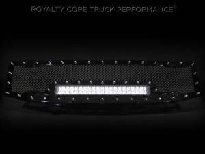 Royalty Core 14336 Nissan Titan 2004-2015 Full Replacement RC1X Incredible LED Grille