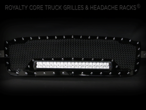 Royalty Core 14338 Chevrolet 2500/3500 2003-2004 Full Grille Replacement RC1X Incredible LED Grille