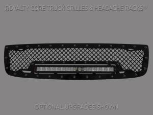 Royalty Core 14344 GMC Sierra HD 2500/3500 2003-2006 RC1X Incredible LED Grille