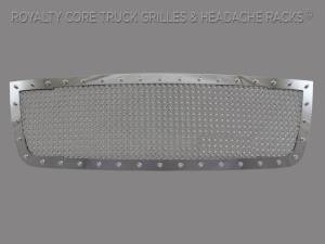 Royalty Core 14349 Chevrolet 2500/3500 2005-2007 Full Grille Replacement RC1 Classic Grille Chrome