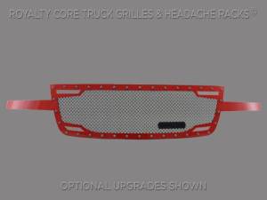 Royalty Core 14350 Chevy 2500/3500 2005-2007 Full Grille Replacement RC2 Twin Mesh Grille