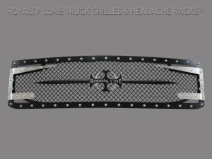 Royalty Core 14351 Chevy 2500/3500 2005-2007 Full Grille Replacement RC3DX Innovative