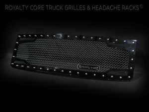 Royalty Core - Royalty Core 14354 GMC Sierra HD 2500/3500 2007-2010 RC2 Twin Mesh Grille - Image 2