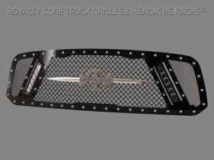 Royalty Core - Royalty Core 14386 Dodge Ram 1500 2013-2018 RCX Explosive Dual LED Grille - Image 3
