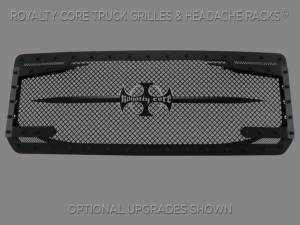 Royalty Core - Royalty Core 14430 GMC Sierra HD 2500/3500 2015-2019 RC3DX Innovative Grille - Image 3