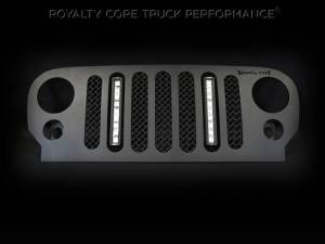 Royalty Core - Royalty Core 14439 Jeep Wrangler 2007-2017 RCJK Full Grille Replacement W/LED - Image 3