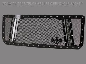 Royalty Core 14504 GMC Sierra HD 2500/3500 2015-2019 RCX Explosive Dual LED Grille
