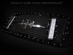 Royalty Core - Royalty Core 14505 GMC Denali 2500/3500 HD 2015-2019 RCX Explosive Dual LED Grille - Image 3
