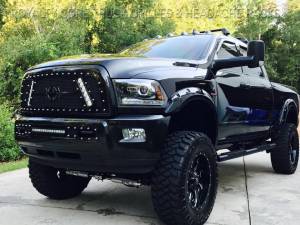 Royalty Core - Royalty Core 14510 Dodge Ram 2013-2018 2500/3500 Bumper Grille with 20" LED Bar - Image 6
