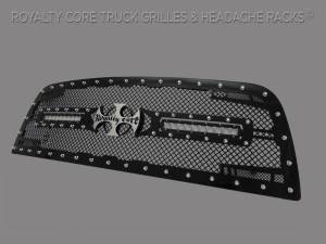 Royalty Core - Royalty Core 14515 Dodge Ram 2500/3500/4500 2013-2018 RC2X X-Treme Dual LED Grille - Image 2