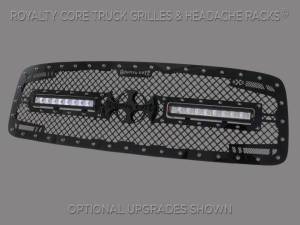 Royalty Core - Royalty Core 14525 Dodge Ram 2500/3500/4500 2003-2005 RC2X X-Treme Dual LED Grille - Image 2