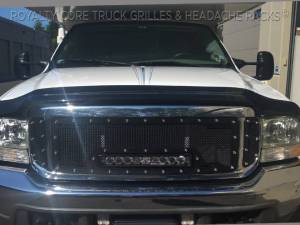 Royalty Core - Royalty Core 14529 Ford Super Duty 1999-2004 RCRX LED Race Line Grille - Image 3