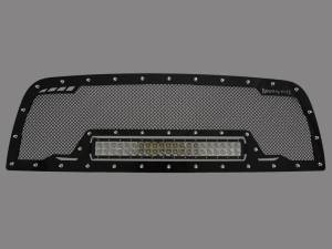 Royalty Core 14536 DODGE RAM 2500/3500/4500 2013-2017 RCRX LED Race Line Grille*STOCK*