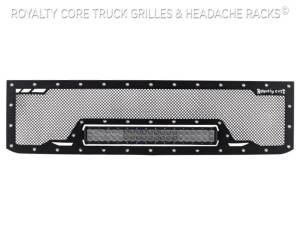 Royalty Core - Royalty Core 14544 Chevy 2500/3500 2015-2019 RCRX LED Race Line Grille - Image 4
