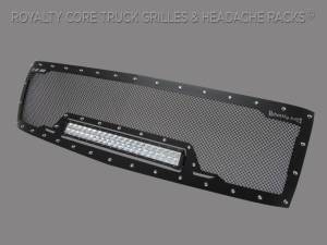 Royalty Core - Royalty Core 14546 Chevy 2500/3500 2007-2010 RCRX Full Grille Replacement LED Race Line - Image 2