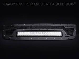 Royalty Core - Royalty Core 14548 GMC Sierra HD 2500/3500 2003-2006 RCRX LED Race Line Grille - Image 2