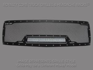 Royalty Core 14551 Chevrolet 1500 2007-2013 RCRX Full Grille Replacement LED Race Line*STOCK*