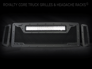 Royalty Core 14591 Ford Super Duty 2005-2007 RCRX LED Race Line Grille-Top Mount LED
