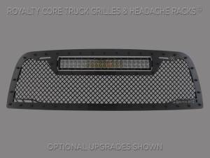 Royalty Core - Royalty Core 14598 DODGE RAM 2500/3500/4500 2013-2018 RCRX LED Race Line Grille-Top Mount LED - Image 2