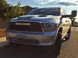 Royalty Core - Royalty Core 14599 DODGE RAM 2500/3500/4500 2010-2012 RCRX LED Race Line Grille-Top Mount LED - Image 2