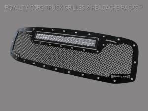 Royalty Core - Royalty Core 14600 DODGE RAM 2500/3500/4500 2006-2009 RCRX LED Race Line Grille-Top Mount LED - Image 2