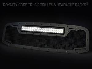 Royalty Core - Royalty Core 14600 DODGE RAM 2500/3500/4500 2006-2009 RCRX LED Race Line Grille-Top Mount LED - Image 4