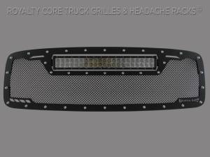 Royalty Core 14601 DODGE RAM 2500/3500/4500 2003-2005 RCRX LED Race Line Grille-Top Mount LED