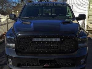 Royalty Core - Royalty Core 14602 DODGE RAM 1500 2013-2018 RCRX LED Race Line Grille-Top Mount LED - Image 4