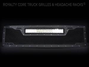Royalty Core - Royalty Core 14606 Chevy 2500/3500 2015-2019 RCRX LED Race Line Grille-Top Mount LED - Image 2