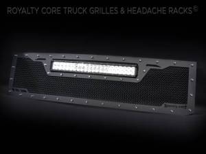 Royalty Core - Royalty Core 14606 Chevy 2500/3500 2015-2019 RCRX LED Race Line Grille-Top Mount LED - Image 3