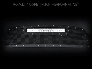 Royalty Core 14631 Nissan Armada 2005-2007 Full Replacement RCRX LED Line Race Grille-Top Mount LED