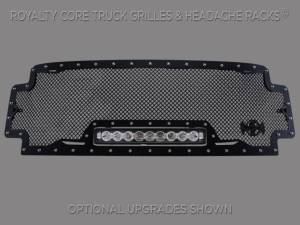 Royalty Core 14974 Ford Super Duty 2017-2019 RC1X Incredible LED Full Grille Replacement
