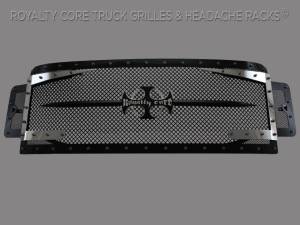 Royalty Core 14975 Ford Super Duty 2017-2019 RC3DX Innovative Full Grille Replacement