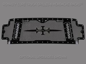 Royalty Core - Royalty Core 14976 Ford Super Duty 2017-2019 RCX Explosive Dual LED Full Grille Replacement*STOCK* - Image 2