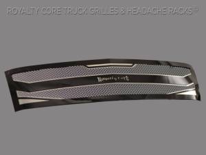 Royalty Core - Royalty Core 14990 Royalty Core Chevrolet Silverado Full Grille Replacement 2500/3500 HD 2007-2010 RC4 Layered Grille - Image 2