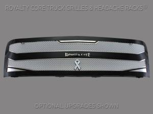Royalty Core - Royalty Core 14990 Royalty Core Chevrolet Silverado Full Grille Replacement 2500/3500 HD 2007-2010 RC4 Layered Grille - Image 3