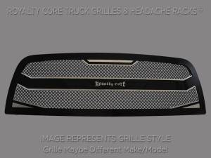 Royalty Core 14991 Royalty Core Chevrolet Silverado Full Grille Replacement 2500/3500 HD 2005-2007 RC4 Layered Grille