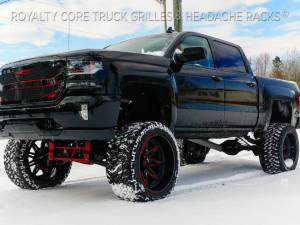 Royalty Core - Royalty Core 14993 Royalty Core Chevrolet Silverado 1500 2016-2018 RC4 Layered Grille - Image 3