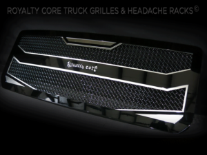 Royalty Core - Royalty Core 15032 Royalty Core GMC Sierra & Denali 1500 2007-2013 RC4 Layered Grille 100% Stainless Steel Truck Grille - Image 3