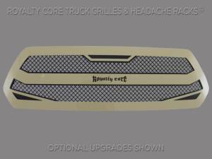 Royalty Core 15047 Royalty Core Toyota Tacoma 2016-2018 RC4 Layered Grille 100% Stainless Steel Truck Grille