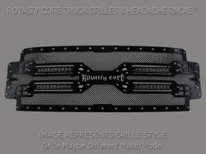 Royalty Core - Royalty Core 15106 Chevrolet Silverado 1500 2014-2015 RC5X Quadrant LED Grille(NON Z71) - Image 2