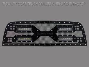 Royalty Core 15119 Royalty Core Ram 1500 2013-2018 RC5X Quadrant LED Grille