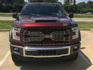 Royalty Core - Royalty Core 15129 Royalty Core Ford F-150 2015-2017 RC5X Quadrant LED Full Grille Replacement - Image 3