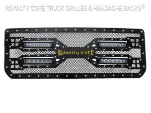 Royalty Core - Royalty Core 15141 GMC Denali 2500/3500 HD 2015-2019 RC5X Quadrant LED Grille - Image 2