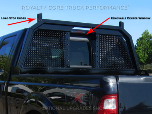 Royalty Core - Royalty Core 15310 Ford Superduty F-250 F-350 F-450 2017-2020 RC88 Headache Rack w/ Integrated Taillights - Image 2
