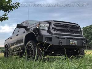 Royalty Core - Royalty Core 15645 Toyota Tundra 2014-2017 RC4 Layered Grille 100% Stainless Steel Truck Grille - Image 3