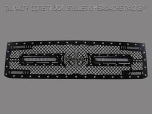 Royalty Core 15669 Chevy 2500/3500 2011-2014 RC2X X-Treme Dual LED Full Replacement Grille