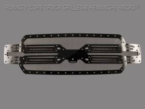 Royalty Core 15734 Ford F-150 2018-2019 RC5X Quadrant LED Full Grille Replacement